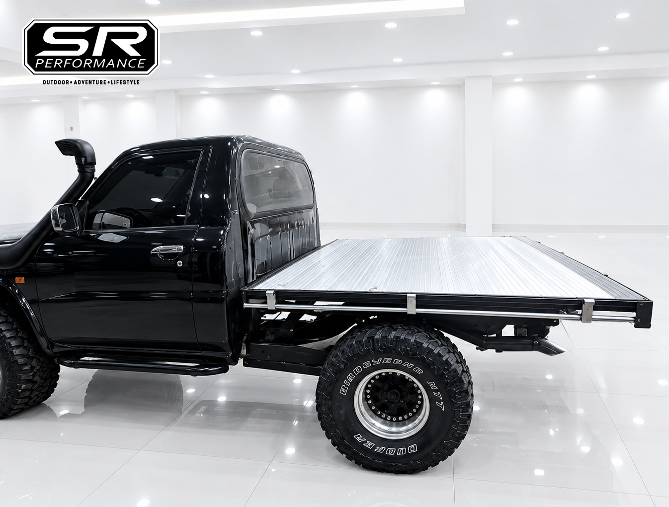 UNIVERSAL ALUMINUM BED TRAY FLAT BED MEDIUM